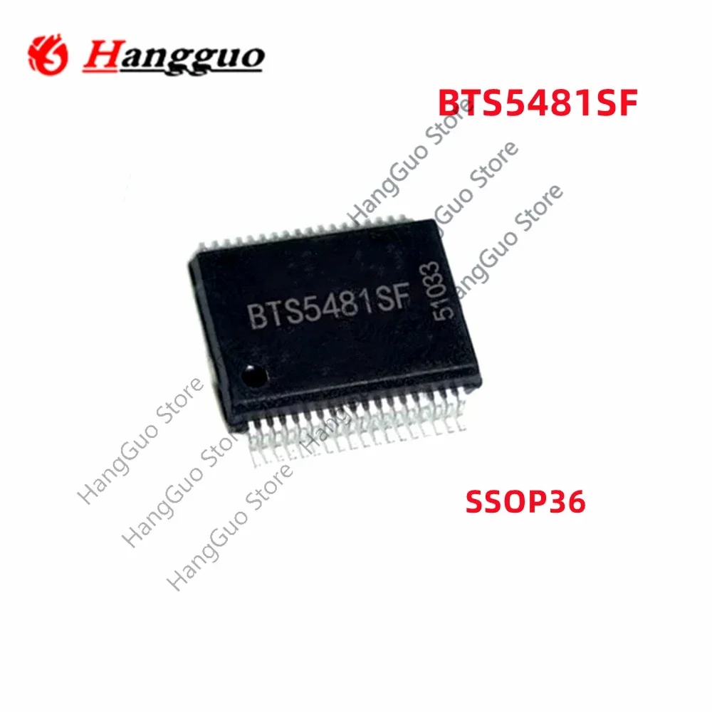 2Pcs/Lot Original BTS5481SF SSOP-36 BTS5481S SSOP36 BTS5481 5481 For Automotive computer board headlight control chip