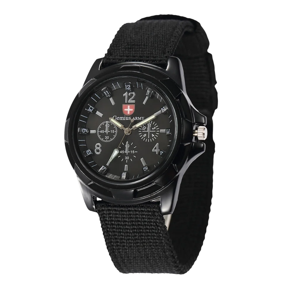 2025 Fashion Men Watches Luxury Brand Men's Quartz Watch Casual Nylon Woven Band Military Sport Male Clock Relogio Masculino