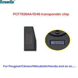 PCF7936AA Transponder Chip PCF7936AS Updated Version Original 46  ID46 Key Chip for Nissan/Peugeot/KIA/Hyundai/Renault/Suzuki