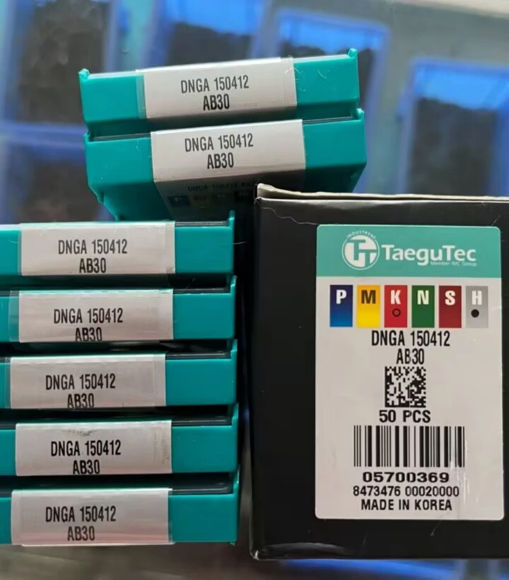 TaeguTec CNGA120408 DNGA150412 WNGA080408 VNGA160408 TNGA160408S15 AB2010 AB30 Carbide Insert CNGA DNGA WNGA VNGA TNGA Inserts