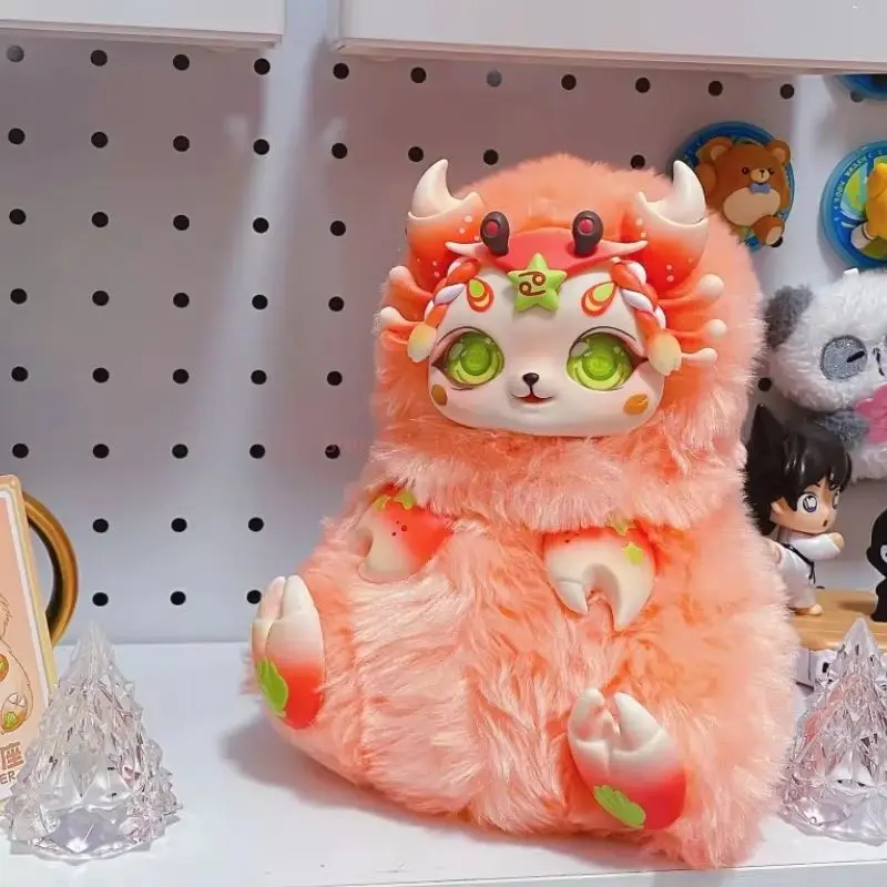 本物の Mobo スター十二星座シリーズブラインドボックスミステリーボックスソフトぬいぐるみビニール人形ガールデスクトップコレクションサプライズギフト