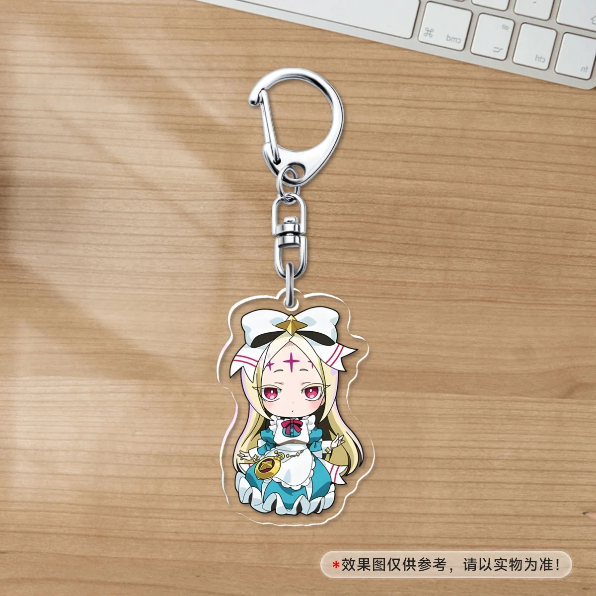 سلسلة مفاتيح أنيمي سحرية للفتيات ، سلسلة مفاتيح كاواي ، إكسسوارات قلادة الحقيبة