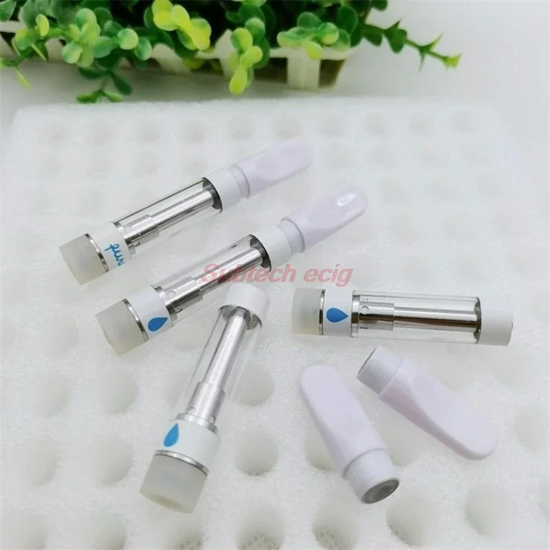 5 pçs 10 pçs cartuchos purone carrinhos atomizadores vape tanque 0.8ml 1ml vapes caneta 510 rosca cartucho de óleo grosso e-cigarros carrinhos