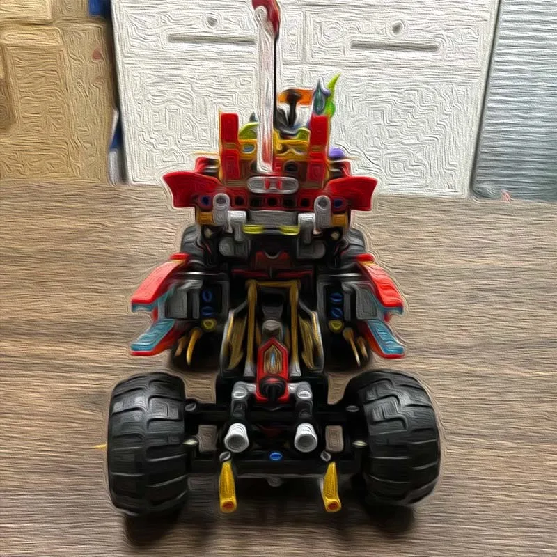 In Stock 1214 Pcs Building Block Battle Truck Model Birthday Gift For Kid Collection Toy