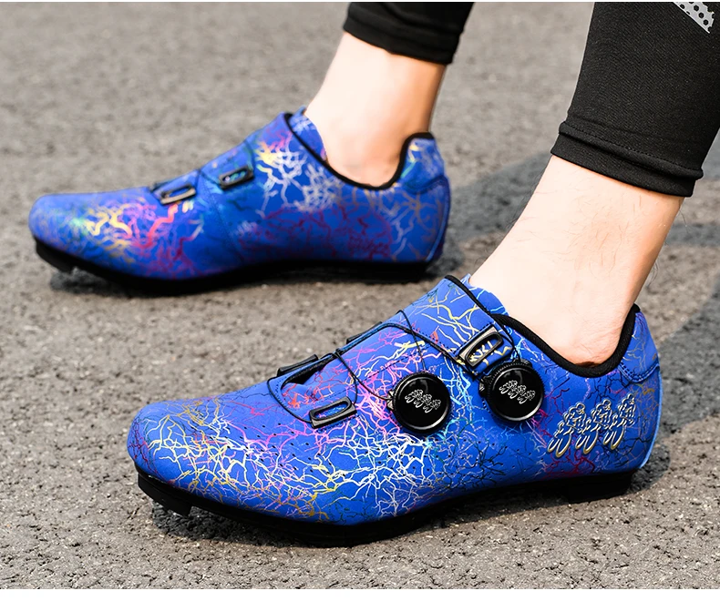 Professionelle Radfahren Schuhe Rennrad Männer Racing Wettbewerb Self-Locking Geschwindigkeit Fahrrad Turnschuhe Frauen SPD Stollen Radfahren Schuhe – Detail 14