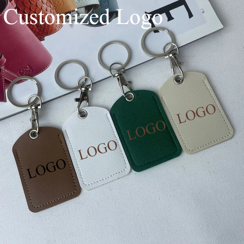 

1PC Trendy Customizable Rectangular Card Sleeve Keychain with Cool Charm, Decorative Accessory for Keys,Bags & Backpacks Gift