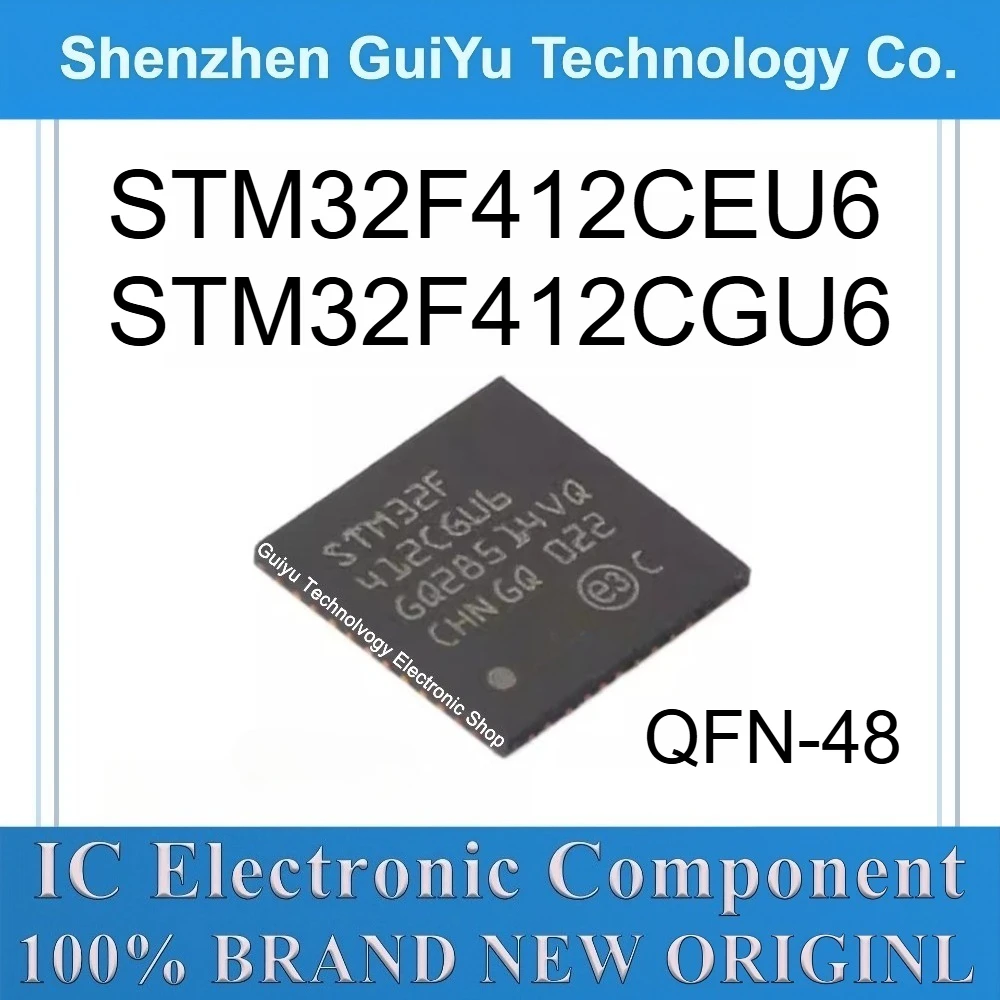 

STM32F412 STM32F412CEU6 STM32F412CGU6 QFN-48 Услуги по подбору компонентов (BOM)