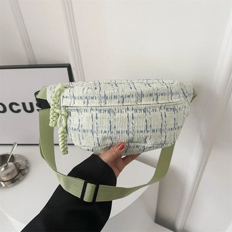 Leisure Nylon Dumpling Bag Fashion Waist Bags Women's Chest Bag 2024 Spring New Single Shoulder Bags Purses and Crossbody Bags