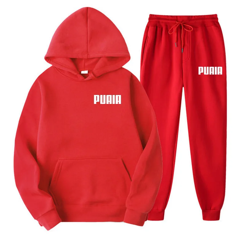 Sudadera con capucha y pantalones de chándal para hombre y mujer, conjunto de ropa deportiva, moda, primavera 2023