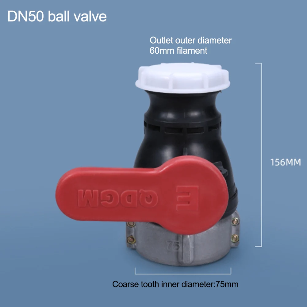 

1 шт., адаптер запорного клапана, шаровой кран для британских и европейских стандартных контейнеров IBC для хранения аквариумных ирригационных сценариях