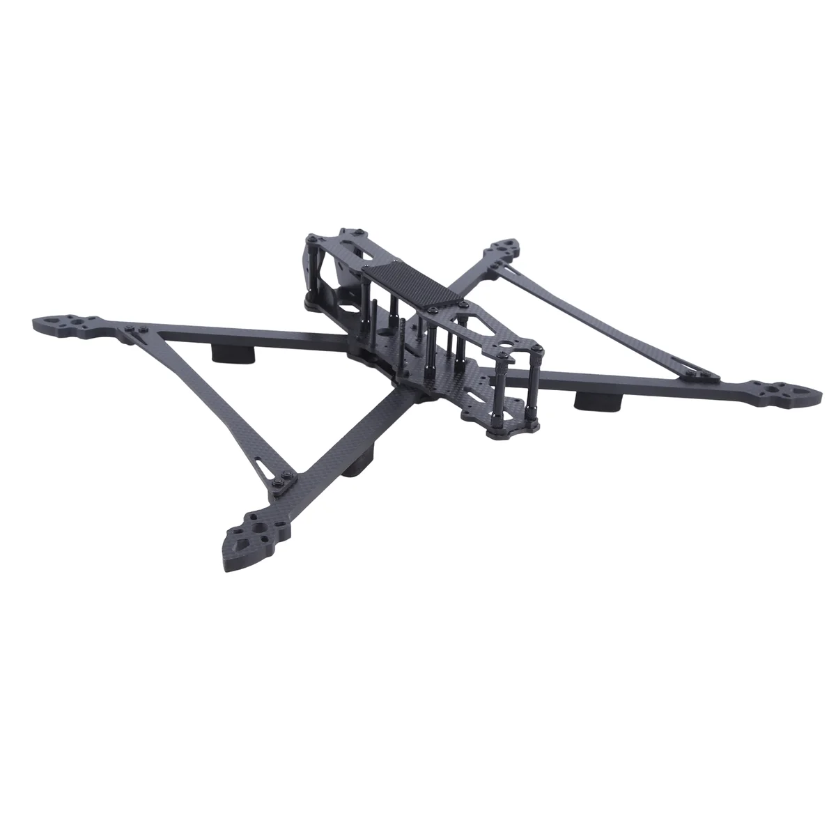 Quadro de fibra de carbono 3K MARK4 V2 8 polegadas 367mm WheelBase RC FPV Freestyle Racing Drone Kit de estrutura (A)