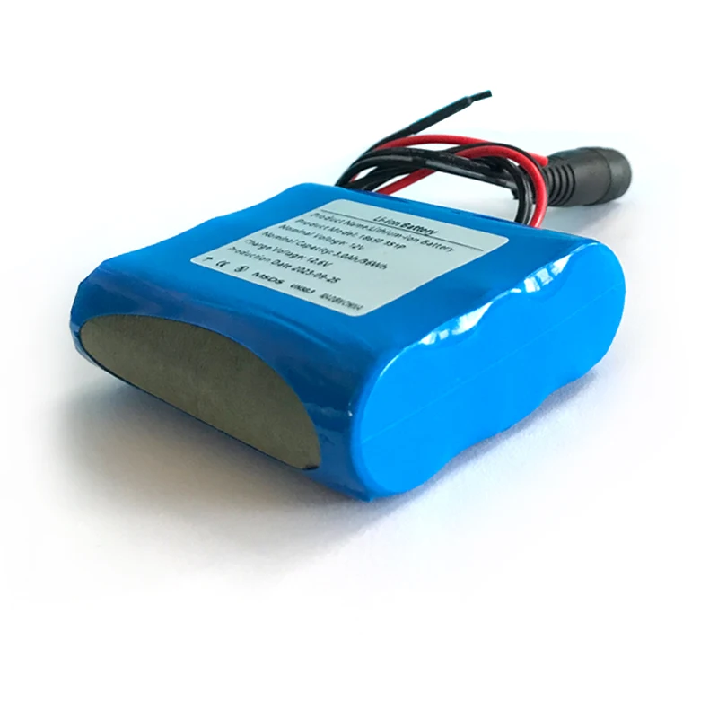 3S1P Rechargeable Battery Pack 12V 3000mAh , Suitable for Projector, Speaker, And Wireless Monitoring Battery Replacement
