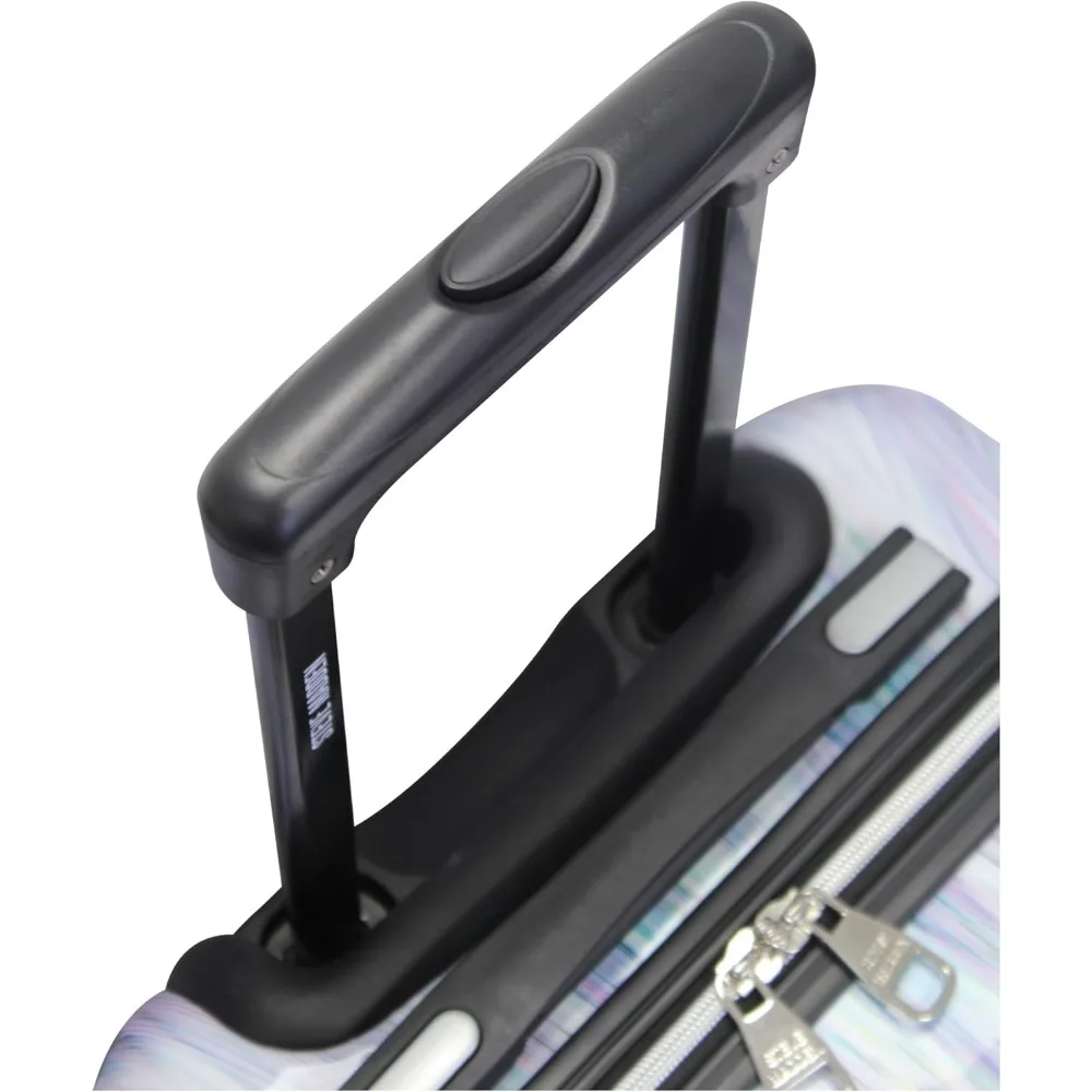 Mala rígida abs + pc resistente a arranhões de 28 polegadas - coleção de bagagem leve de designer