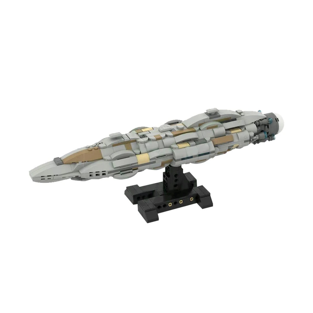 Gobricks MOC Medium Size MC-80 Home One Type Model Bricks Space Wars Building Block Set Space Warship Brick Toys Kid Gift