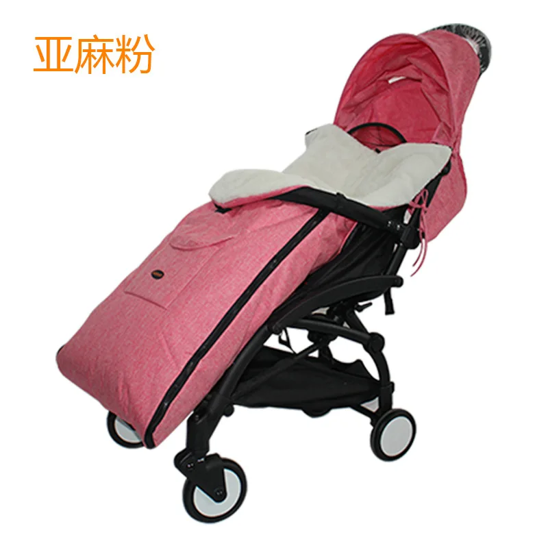 

Baby Stroller Sleeping Bag Windproof Quilt Warm Foot Cover Baby Foot Cover Children's Cotton Seat Cushion Universal Thickening
