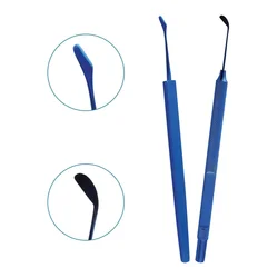 Titanium Alloy Corneal Epithelium Spatula Ophthalmic Surgical Instrument