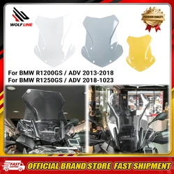 WOLFLINE Windshield Windscreen for BMW R1250GS/Adv. 2018-2023 / R1200GS/ Adv. 2013-2018 Screen for Highway Cruising & Long Cross