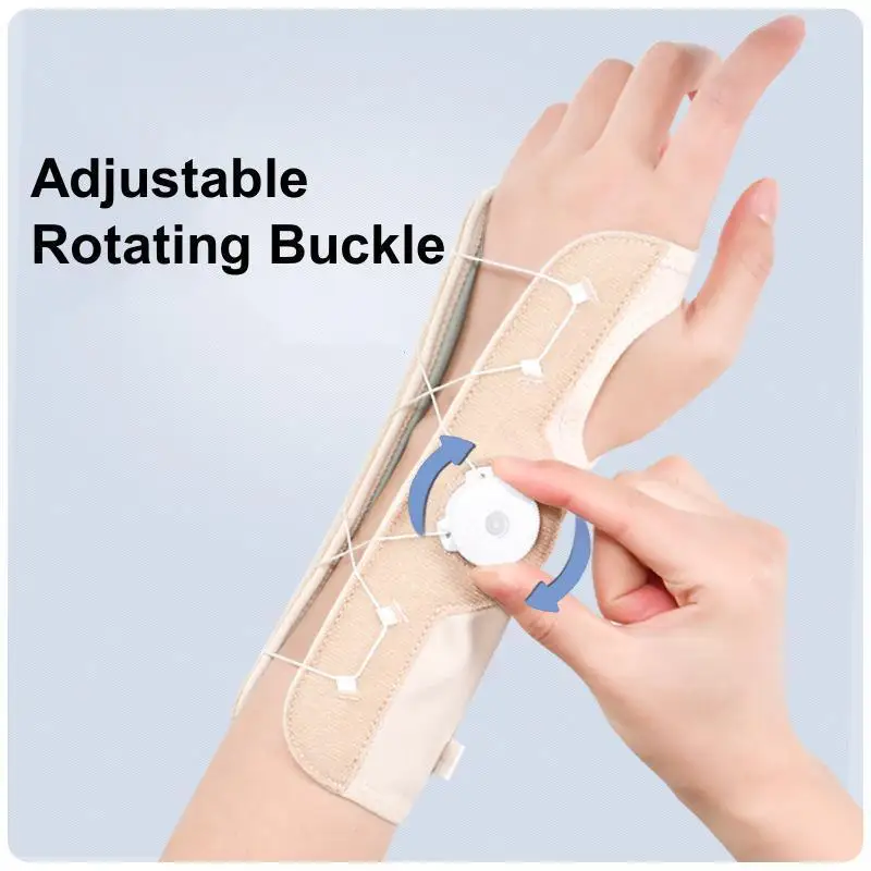 

Adjustable Wrist Protector Orthopedic Carpal Tunnel Wristband Breathable Slip-On Wrist Support Brace Wristbands for Hands Pain