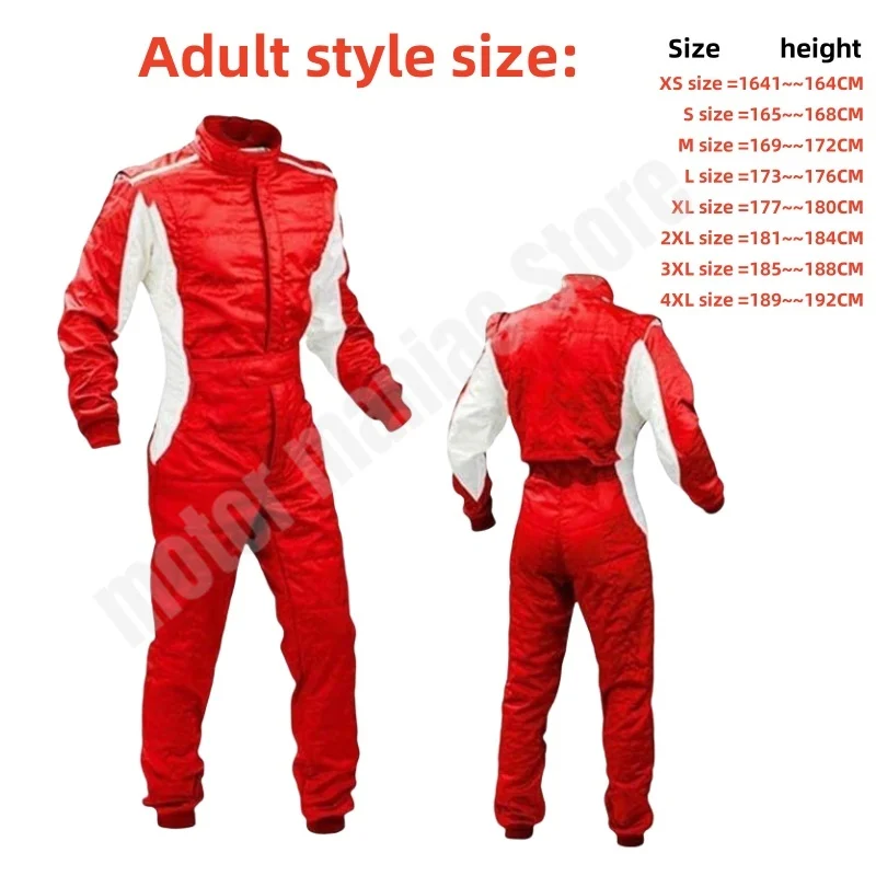 2024 New Lightweight and Breathable Motorcycle Jacket Waterproof Quick Dry Go-kart Suits ATV Outdoor Integrated Racing Suit