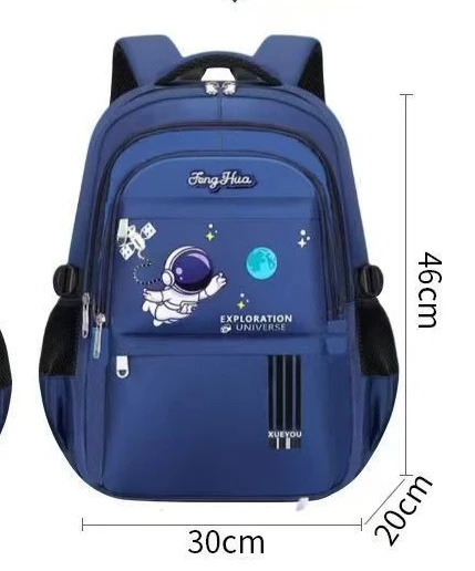 Large capacity boys backpack Easea burden bookbag Ultra light wear resistant and durableforbackpack forkidsWaterproofmanypockets