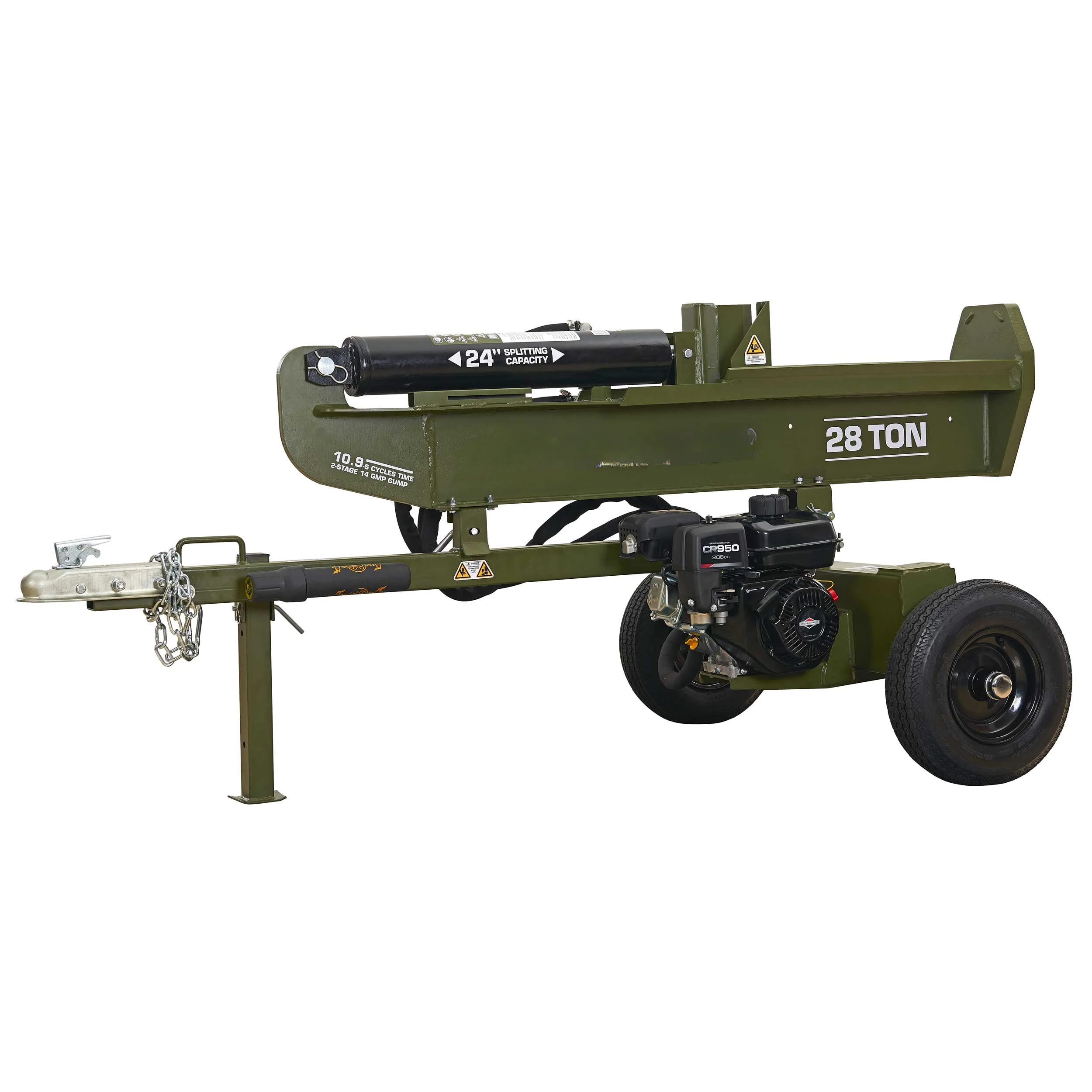 28 Ton Log Splitter-Full Boar Engine 212cc (49-State) 2