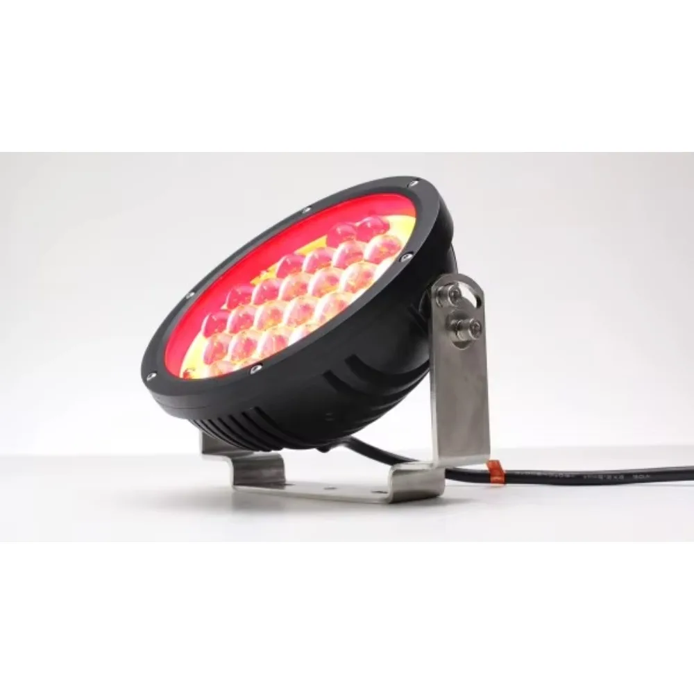 

Синий и красный круглый мостовой кран, сигнальная лампа 140 Вт, 85-305 В, сигнальная лампа крана, светодиодная рабочая лампа