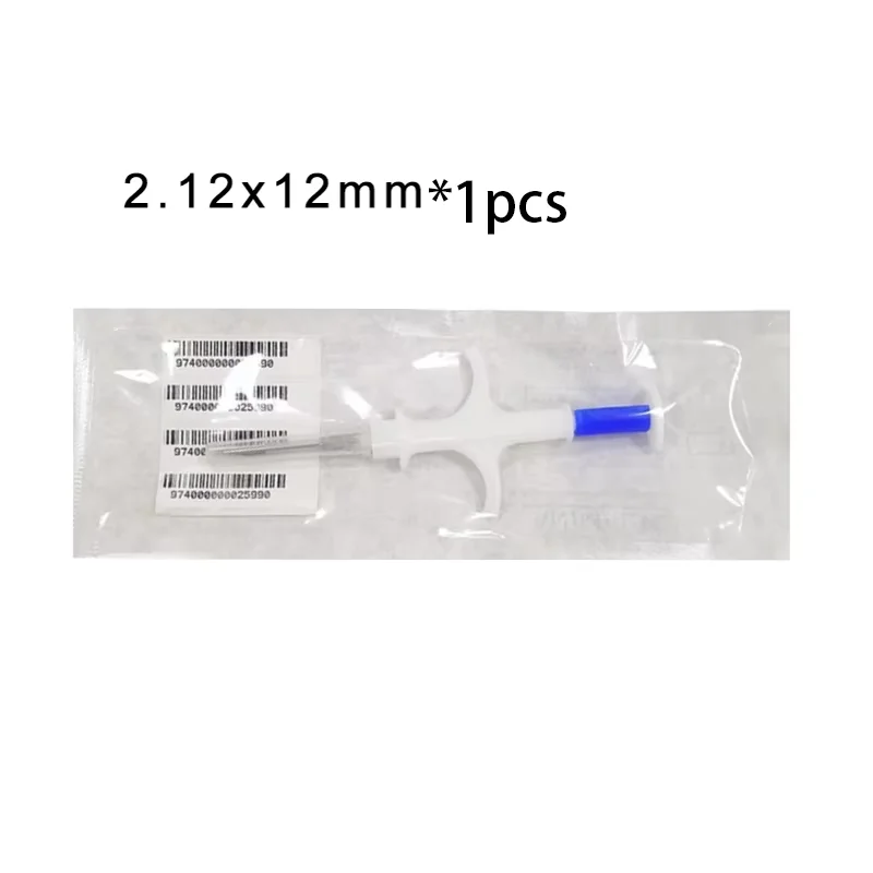 1/10pc 1.4*8mm 2.12*12mm FDX-B micropuces 134.2KHz puce animale micropuce vétérinaire seringue pour animaux de compagnie RFID injecteur transpondeur Animal