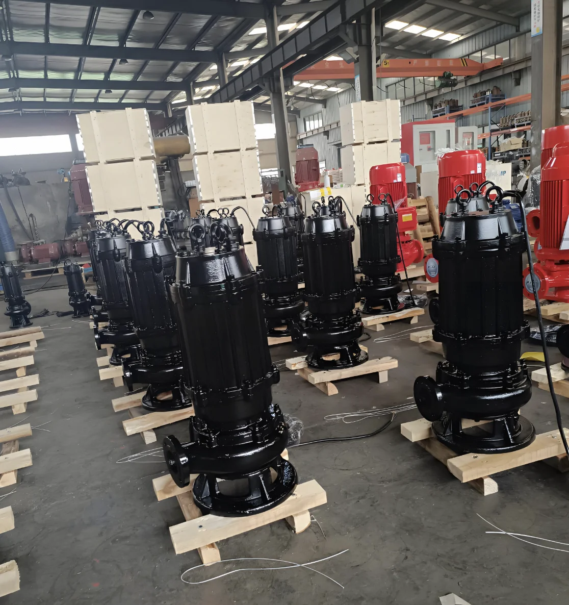 Elektrische Hochdruck-Tauchpumpe für Abwasser, schmutziges Wasser, energiesparende, anti-Wicklungs- und blockierende einstufige Pumpe für