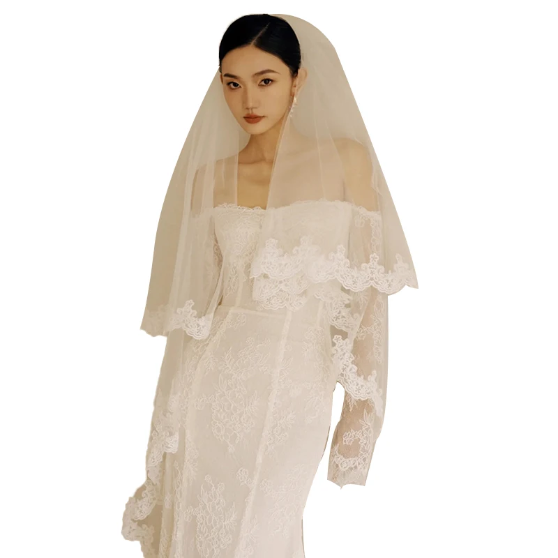 Sondr aus der Schulter Brautkleider lange Ärmel maßge schneiderte Spitze Meerjungfrau rücken frei Brautkleid Robe de Mariée Abendkleid Braut