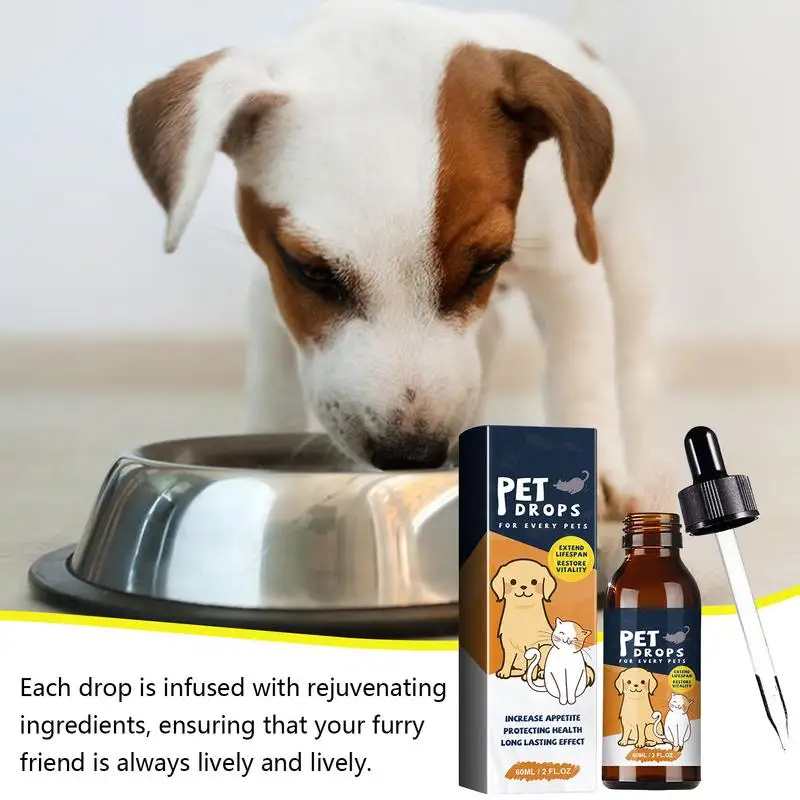 Supplements For Dogs 60ml Dog Skin And Coat Supplement Supplemental Nutrition For Pets Pet Supplies Increase Appetite For Cats