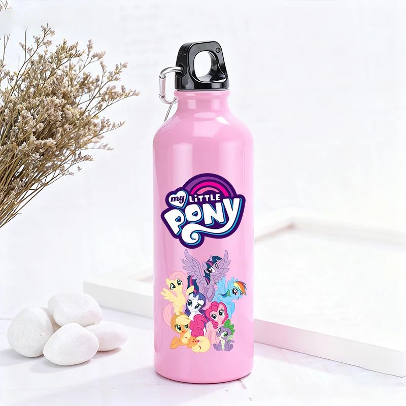 

Алюминиевая бутылка для воды My Little Pony, герметичная термобутылка для спорта, велоспорта, путешествий, бега, кемпинга