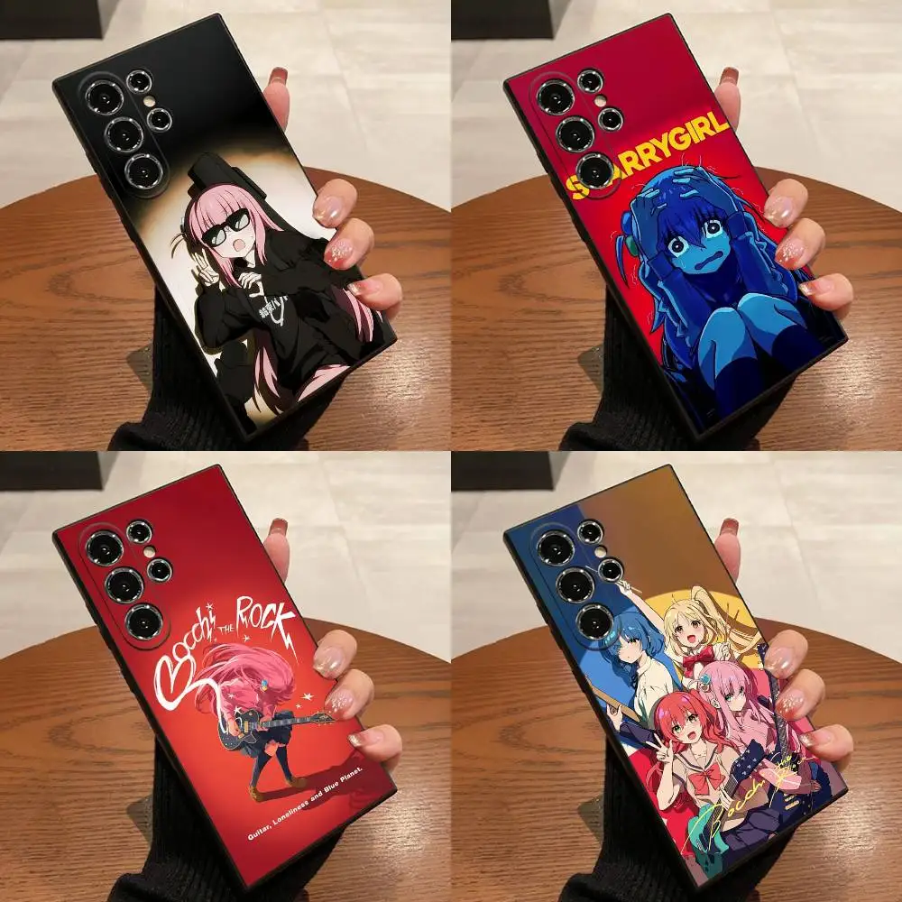 

B-Bocchi The Rock K-Kessoku Band Phone Case For Samsung S25,S24,S21,S22,S23,S30,Ultra,S20,Plus,Fe,Lite,5G Black Box
