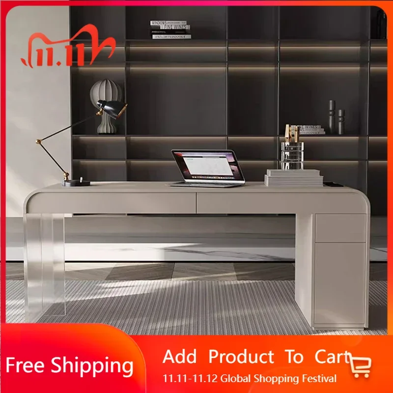 

Minimalist Executive Office Desk Work Room Desks Offer Study Table Corner Setup Accessories Bedroom TavolinoTrendy Furniture