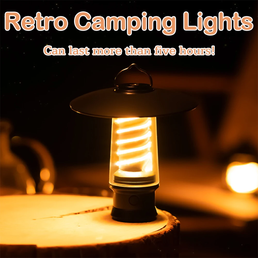 

Portable Camping Light With Type-c Fast Charging Lighting Camping Lantern Outdoor Led Flashlight Tent Camp Supplies