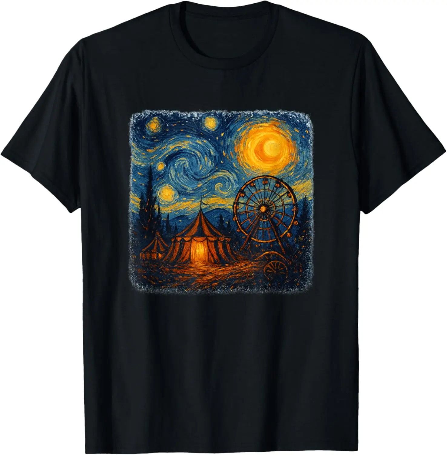 Ferris Wheel Graphic T-Shirt