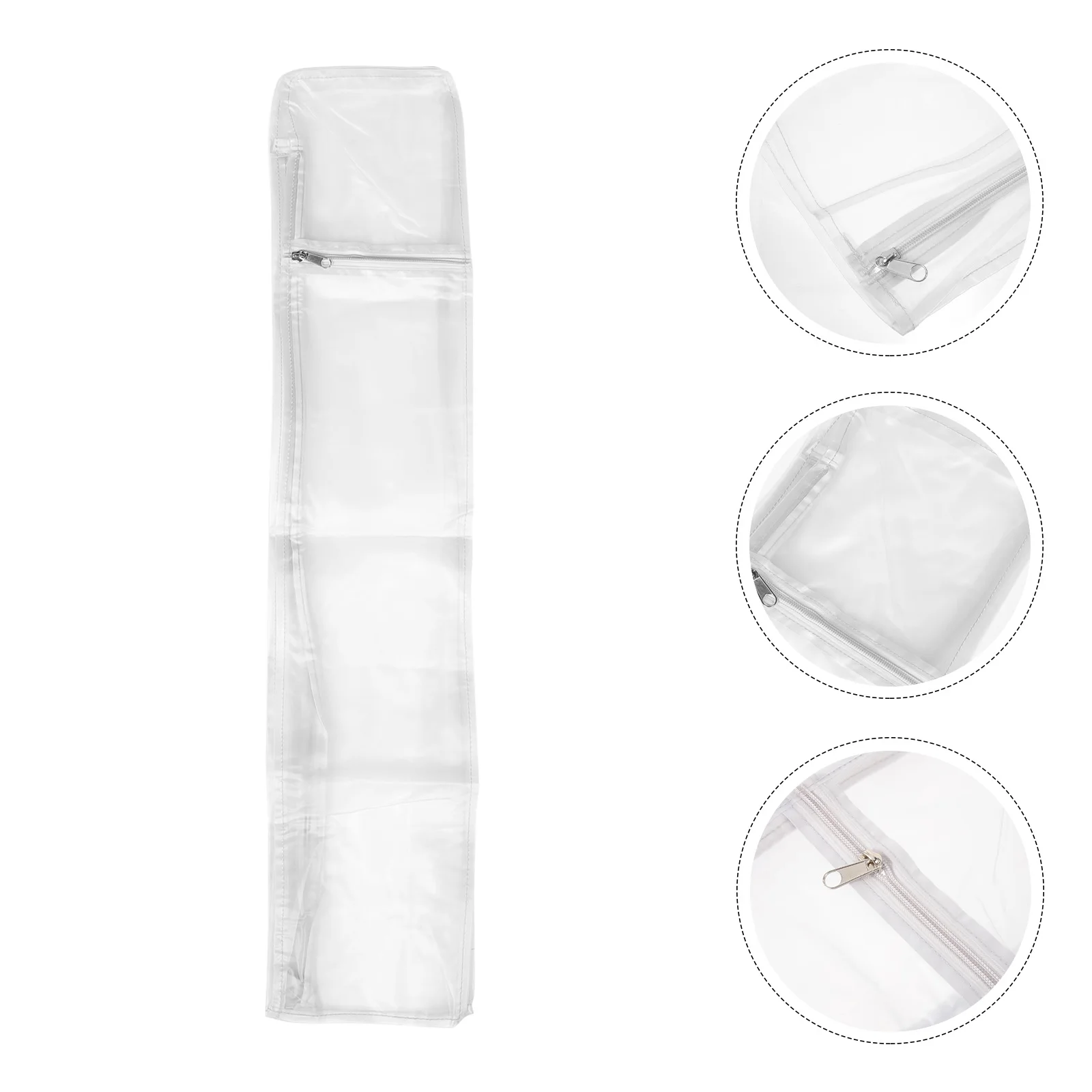 

Rainproof Zither Erhu Cover Clear Bag Carrying Case for Protective Portable Storage Travel Heavy Women's