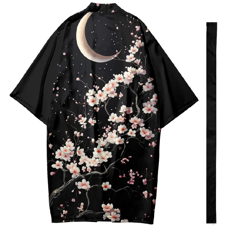 

Autumn Samurai Kimono Men Stylish Flora Haori Streetwear Kimono Cosplay Japanese Clothes Fashion Yukata Cardigan Vintage Robe