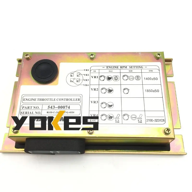 543-00074 2543-1036 Engine Throttle Controller Control Unit for DOOSAN DH220-5 S220-V S220LC-V S225LC-V DX225LC Excavator Parts