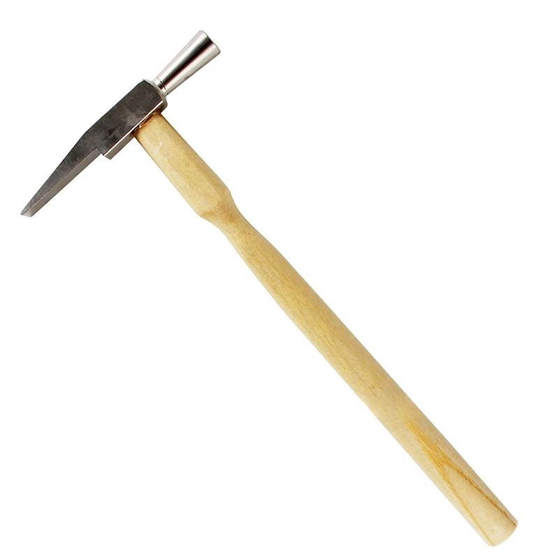 Professional Watchmaker's Precision Hammer Swiss Style Hardwood Handle Jewelry Riveting Tool for Watch Repair & Metal Working
