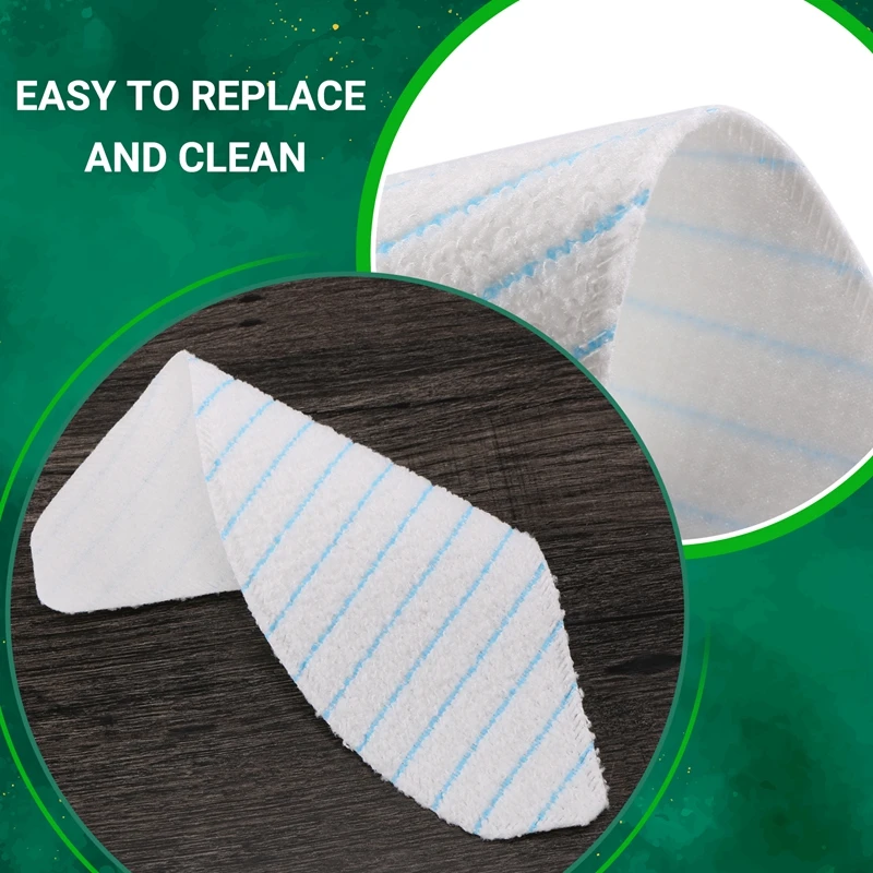 60 Pack Disposable Mop ผ้าสําหรับ Ecovacs Deebot Ozmo T8 AIVI T9 AIVI หุ่นยนต์เครื่องดูดฝุ่น