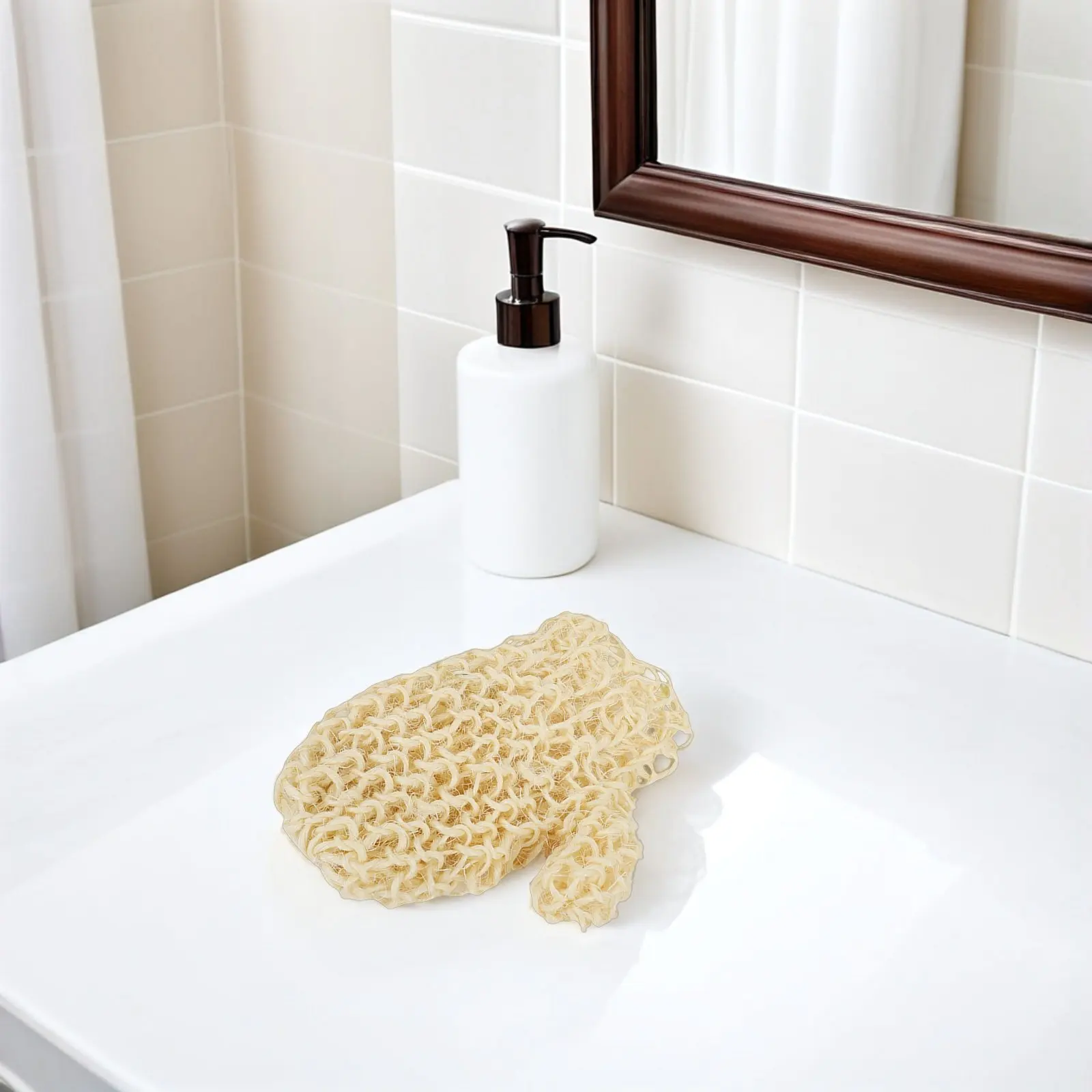 

Sisal Hemp Exfoliating Glove Bath Shower Scrub Gloves Body Peeling Skin Exfoliator Washcloth Body Scrub Mitts Exfoliating Mitts