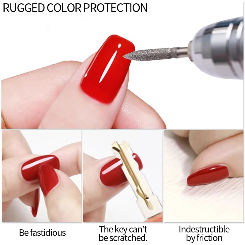 PUENTE 2 unids/set 50ML Gel Base cristal capa superior esmalte de uñas en Gel claro bajo alérgeno remojo UV barniz semipermanente para decoración de uñas