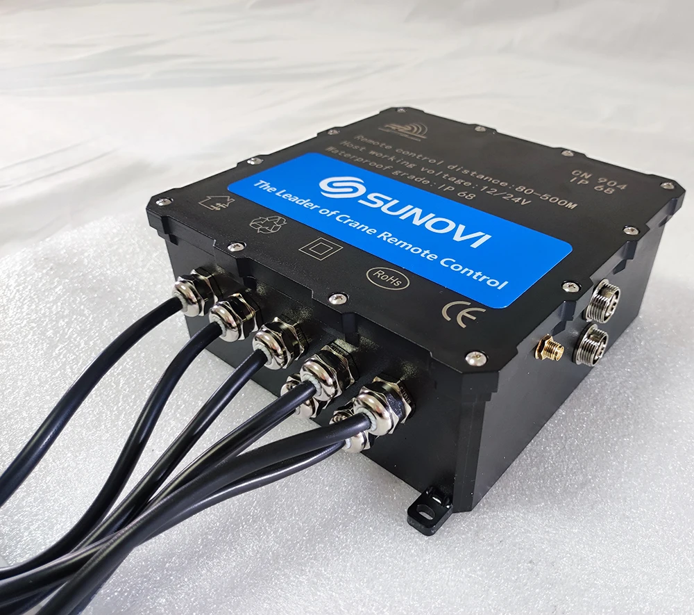 Customized 24V Hydraulic Radio Remote Control System for Industrial Crane Truck Strong Compatibility Crane Control System