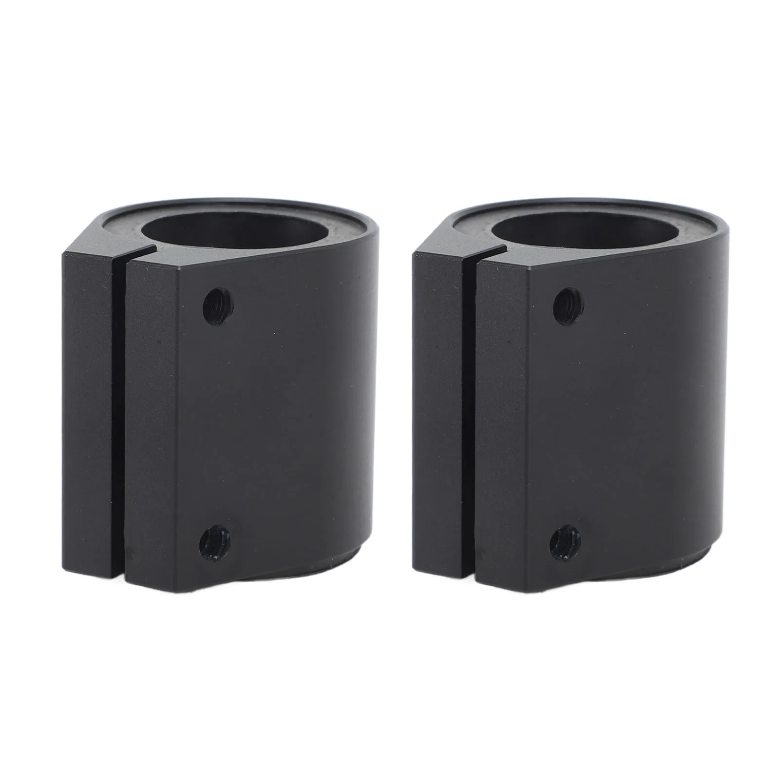 

2pcs 1in High Temp Exhaust Clamp for Yamaha Banshee 1987-2006 Black Aluminum Butt Joint Band Clamp Rustproof Corrosion Resistant