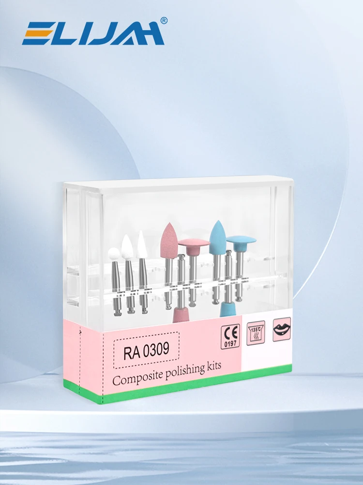 RA0309 Zestawy do polerowania kompozytu dentystycznego Denspay Zestaw do polerowania żywicy dentystycznej do kąta końcówki o niskiej prędkości — zdjęcie 2