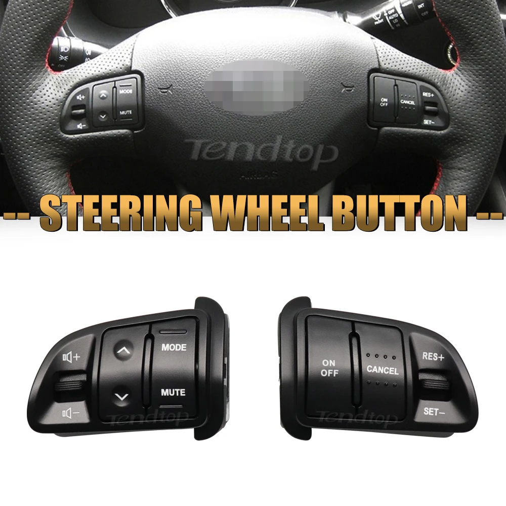 

For Kia Sportage 2011 2012 2013 2014 2016 Multifunction Steering Wheel Cruise Control Button Bluetooth Audio Phone Volume Switch