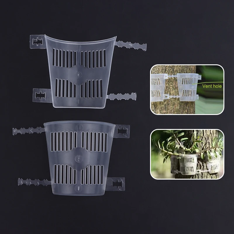 

10 шт. монтажные панели для растений для орхидей, улучшения аэрации для внутреннего/наружного бонсай, дендробию и воздушных растений