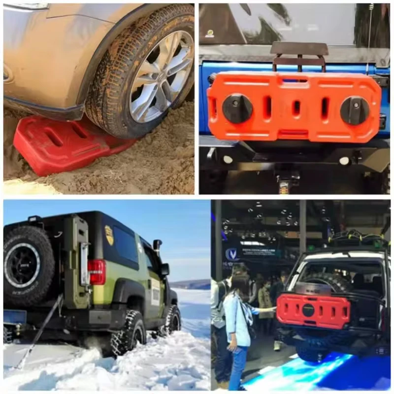 Universal 20l Fuel Tank Food Grade Plastic Oil Drum Self Driving Off-Road Convenient Oil Drum 5-Gallon Gasoline Tank Oil Drum