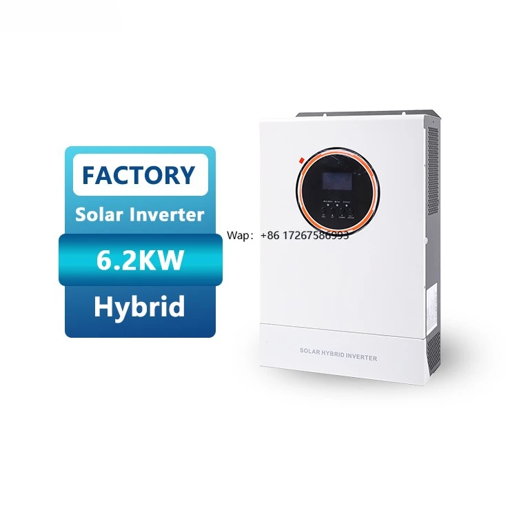 

6Kw 11Kw Dual Output Off-Grid Inverter 48v Hybrid Solar Inverter Pure Sine Wave Hybrid Solar Inverter with Controller