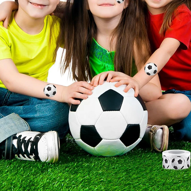 500Pcs Soccer Basketball Volleyball Stickers Self Adhesive Sports Ball Labels Roll For Party Team Gift Supplies image 5